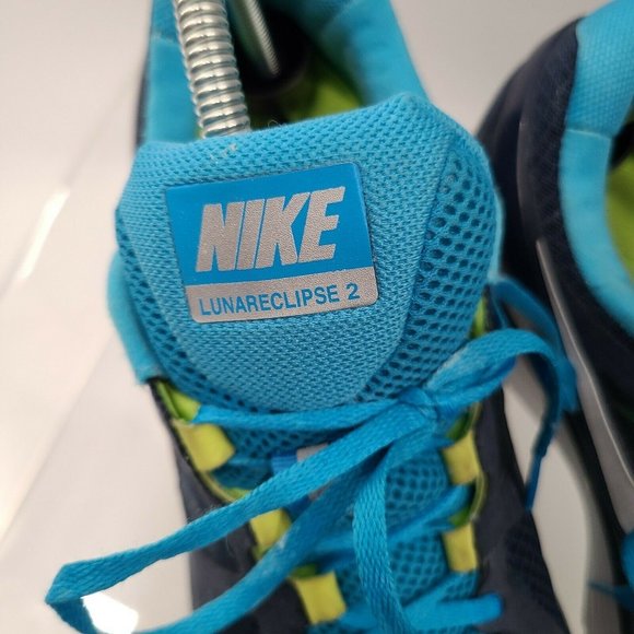 Nike LunarEclipse+ 2 Men\'s Size US 11 Athletic Running‎ Shoes Blue 487983-403 main image 8